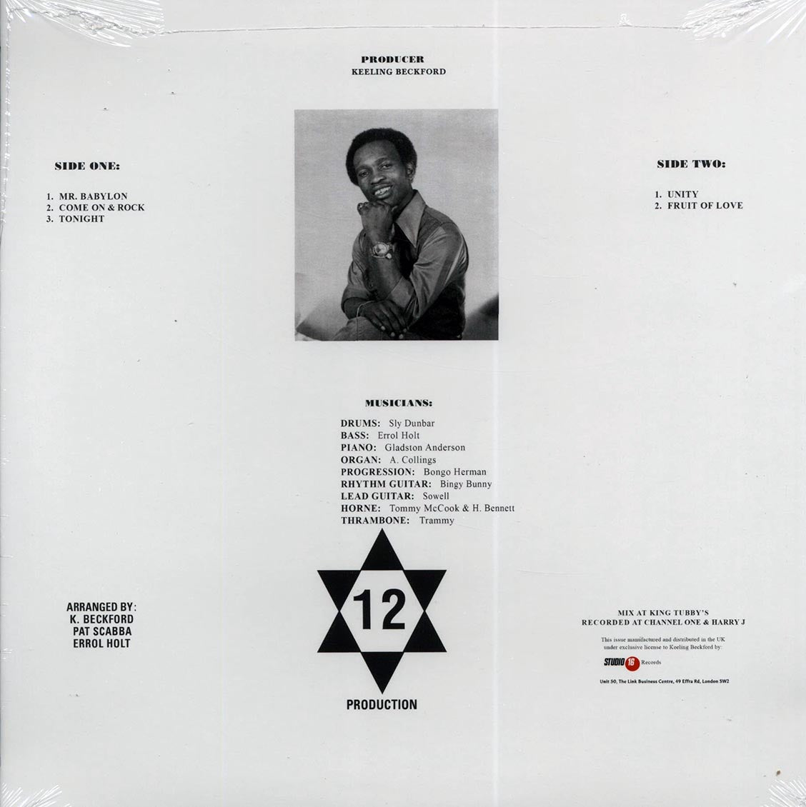 Horace Andy, Errol Scorcher - Unity Showcase