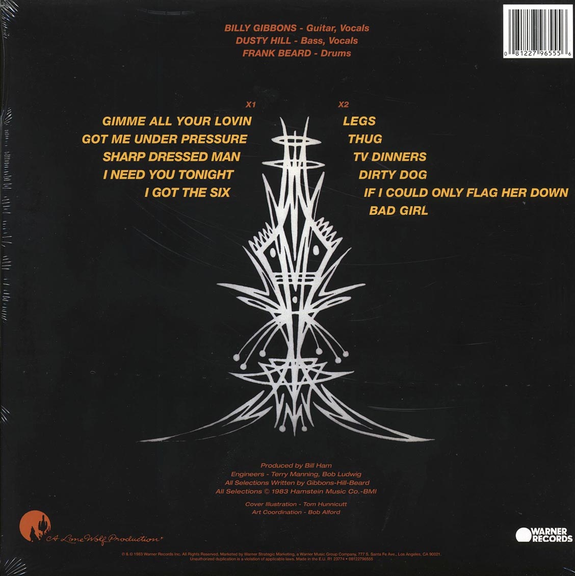 ZZ Top - Eliminator (30th Anniv. Ed.) (180g)