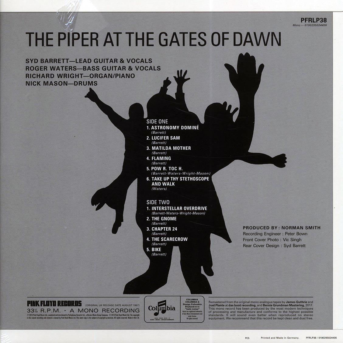 Pink Floyd - The Piper At The Gates Of Dawn (mono) (180g)
