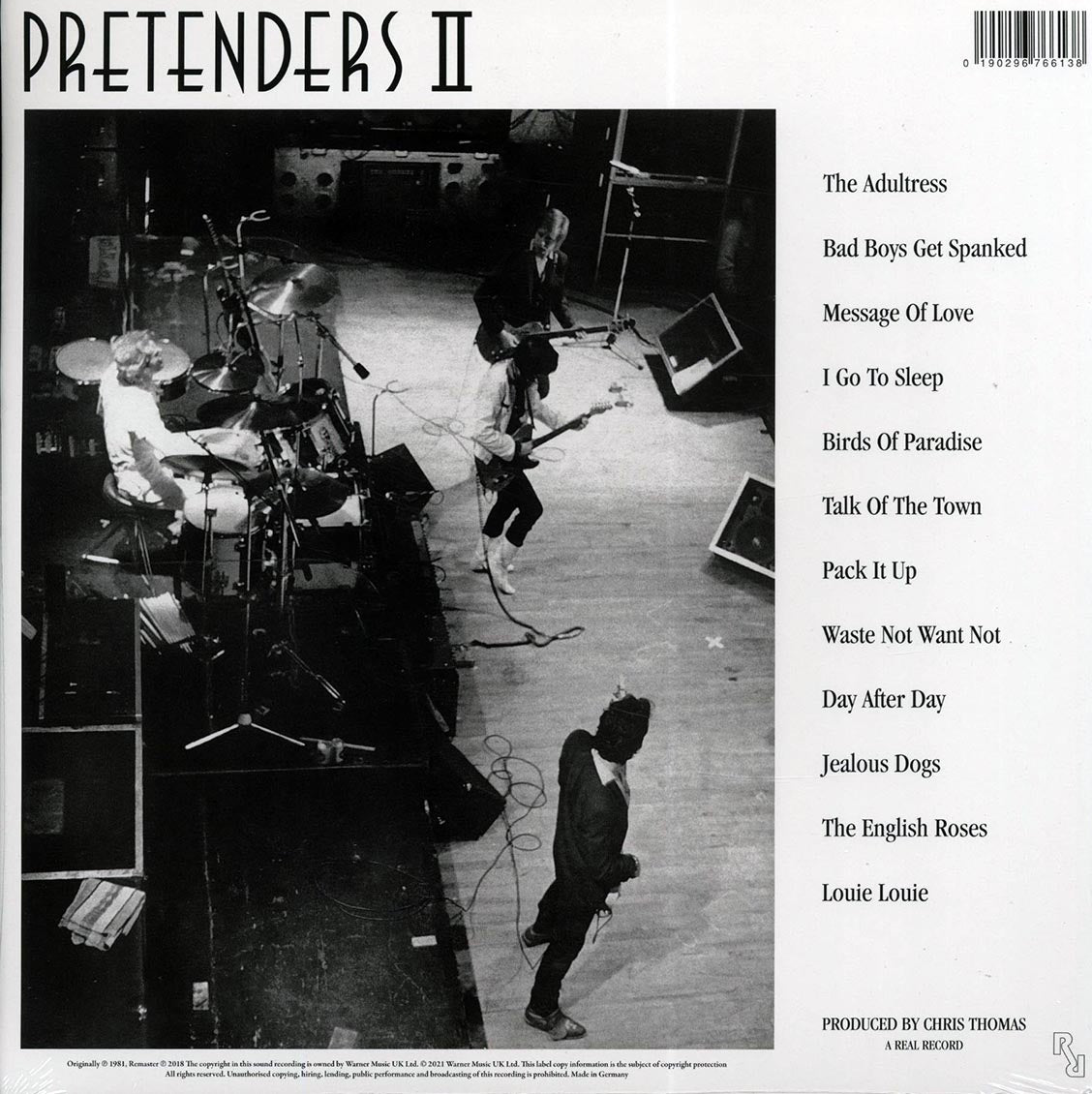 The Pretenders - Pretenders II (40th Anniv. Ed.) (180g) (remastered) (white vinyl)