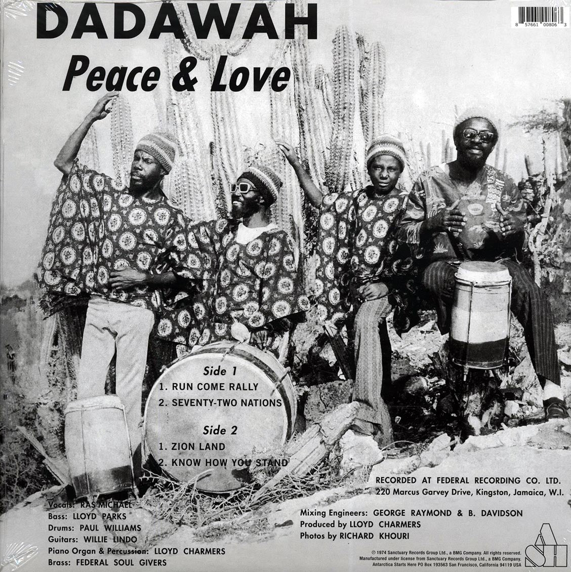 Ras Michael (Dadawah) - Peace & Love