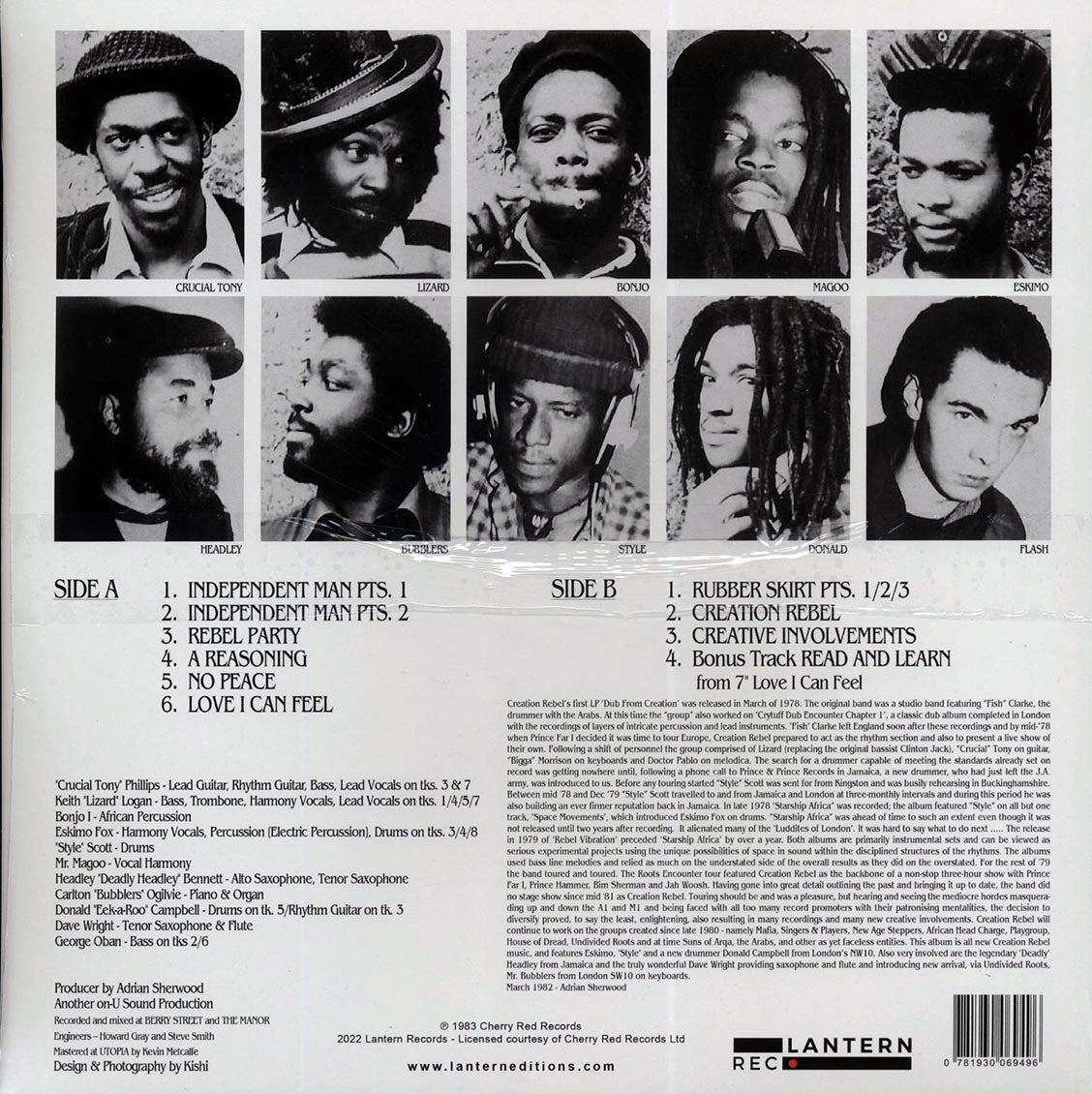 Creation Rebel - Lows & Highs (ltd. 500 copies made) (180g) (remastered)