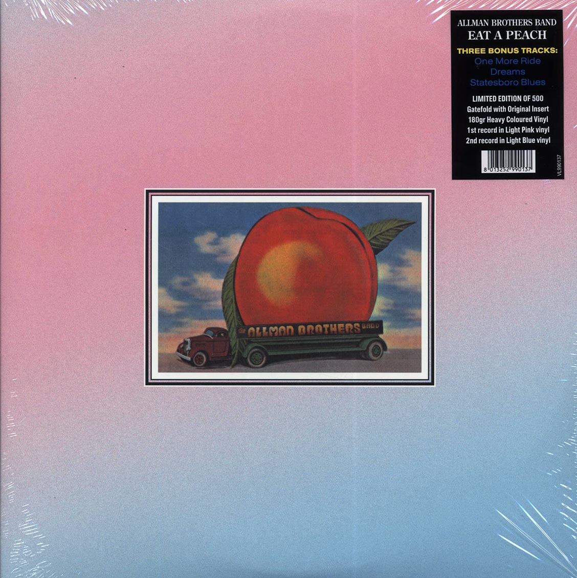 The Allman Brothers Band - Eat A Peach (+3 bonus tracks) (ltd. ed.) (180g) (remastered) (colored vinyl)