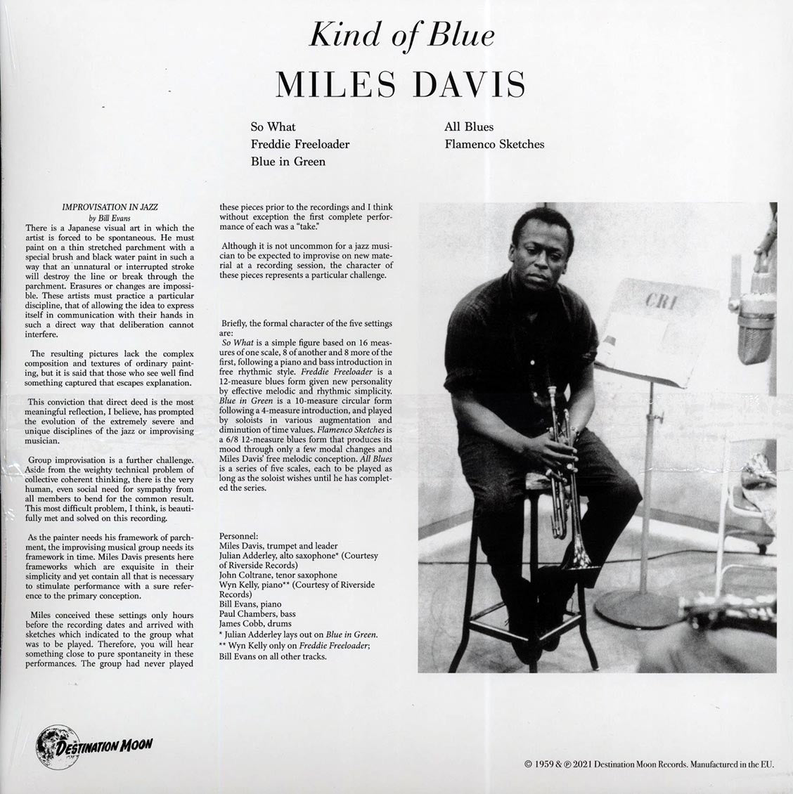 Miles Davis - Kind Of Blue (ltd. 500 copies made) (red vinyl)