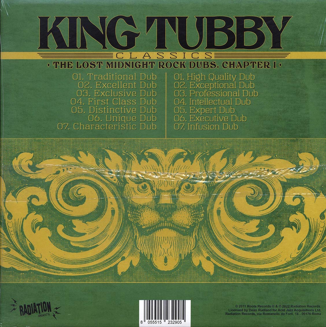 King Tubby - King Tubby's Classics: The Lost Midnight Rock Dubs Chapter 1