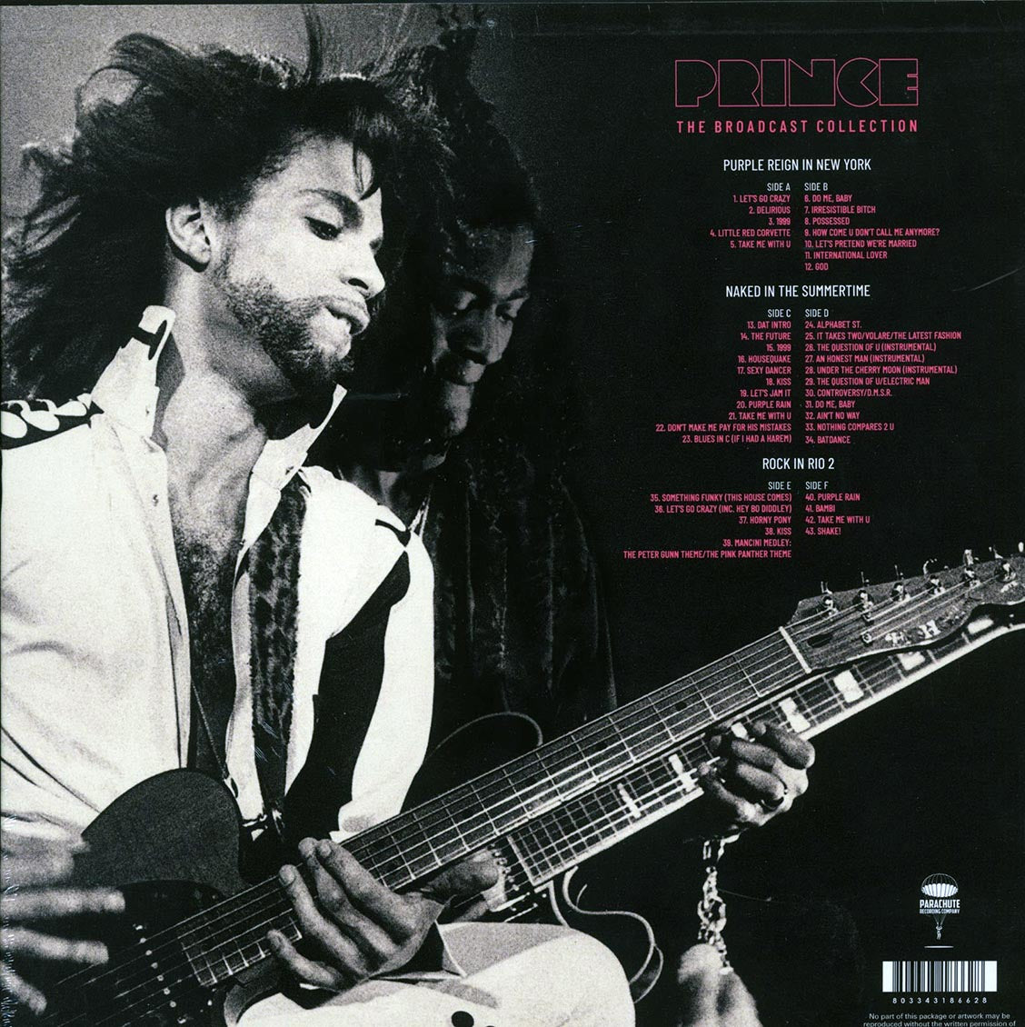 Prince - The Broadcast Collection (casebound set) (ltd. ed.) (3xLP) (box set)