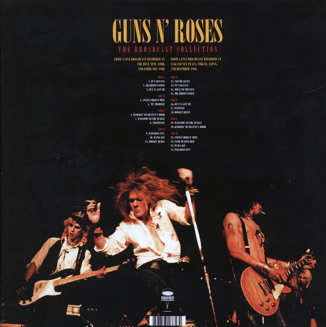 Guns N' Roses - The Broadcast Collection (casebound set) (ltd. ed.) (4xLP) (box set)