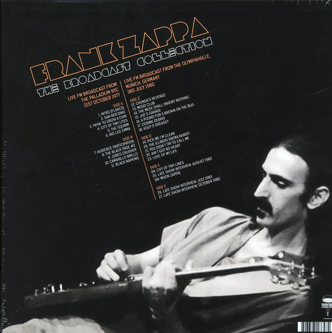 Frank Zappa - The Broadcast Collection (casebound set) (ltd. ed.) (3xLP) (box set)