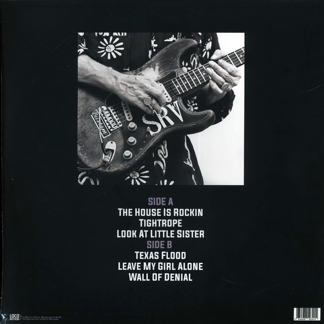 Stevie Ray Vaughan - The House Is Rockin': Tingley Coliseum, Albuquerque, New Mexico 11/28/89 FM Broadcast (ltd. 300 copies made) (colored vinyl)