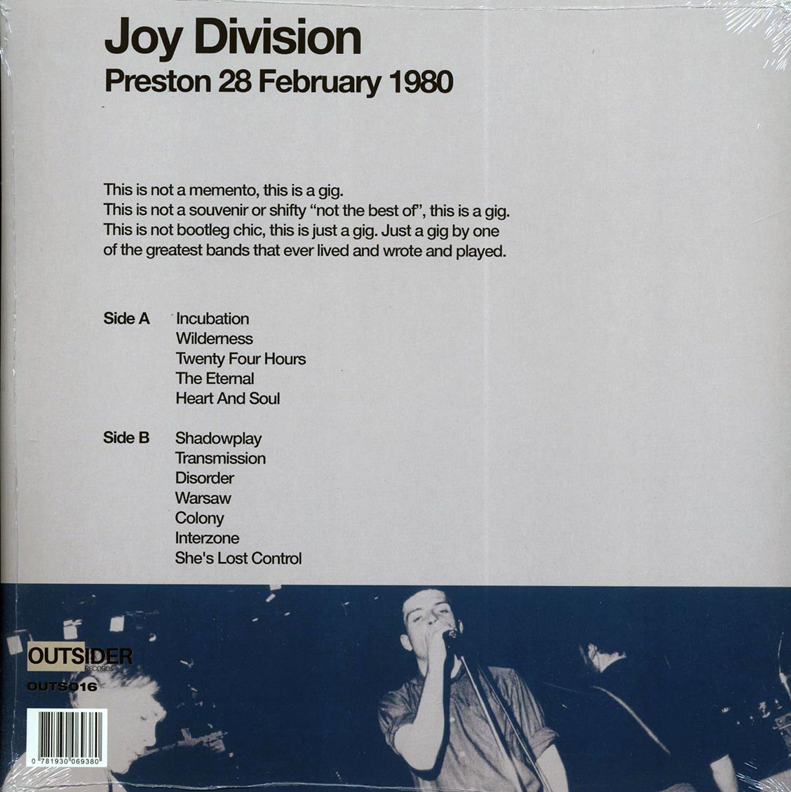 Joy Division - Preston 28 February 1980 (ltd. ed.) (colored vinyl)
