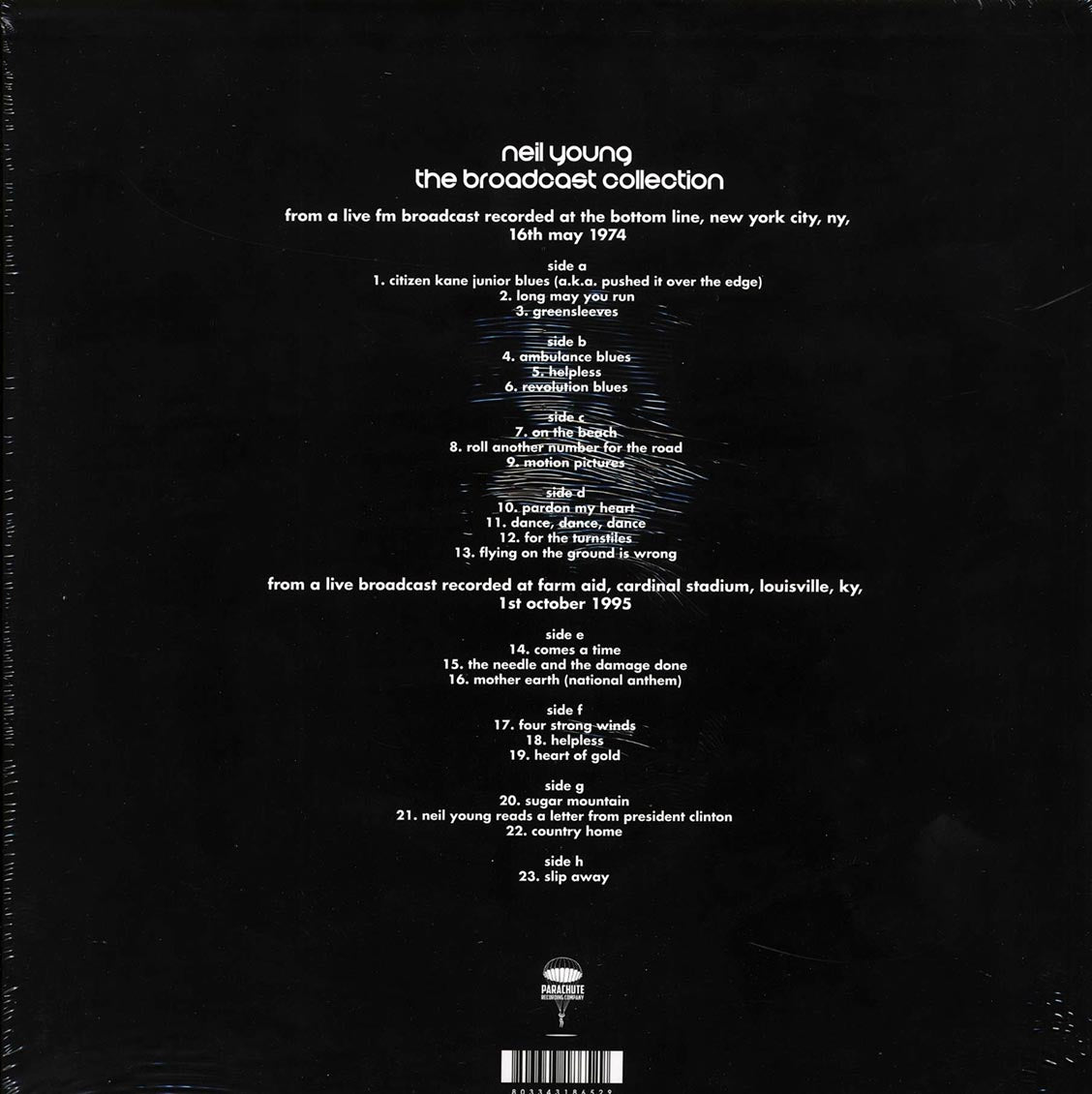 Neil Young - The Broadcast Collection (casebound set) (ltd. ed.) (4xLP) (box set)