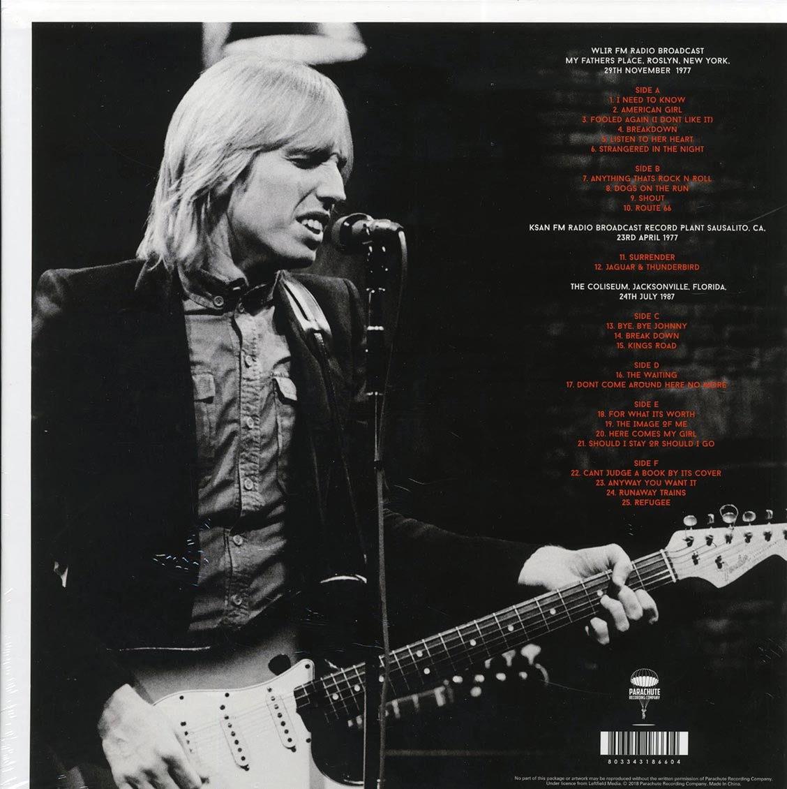 Tom Petty & The Heartbreakers - The Broadcast Collection (casebound set) (ltd. ed.) (3xLP) (box set)