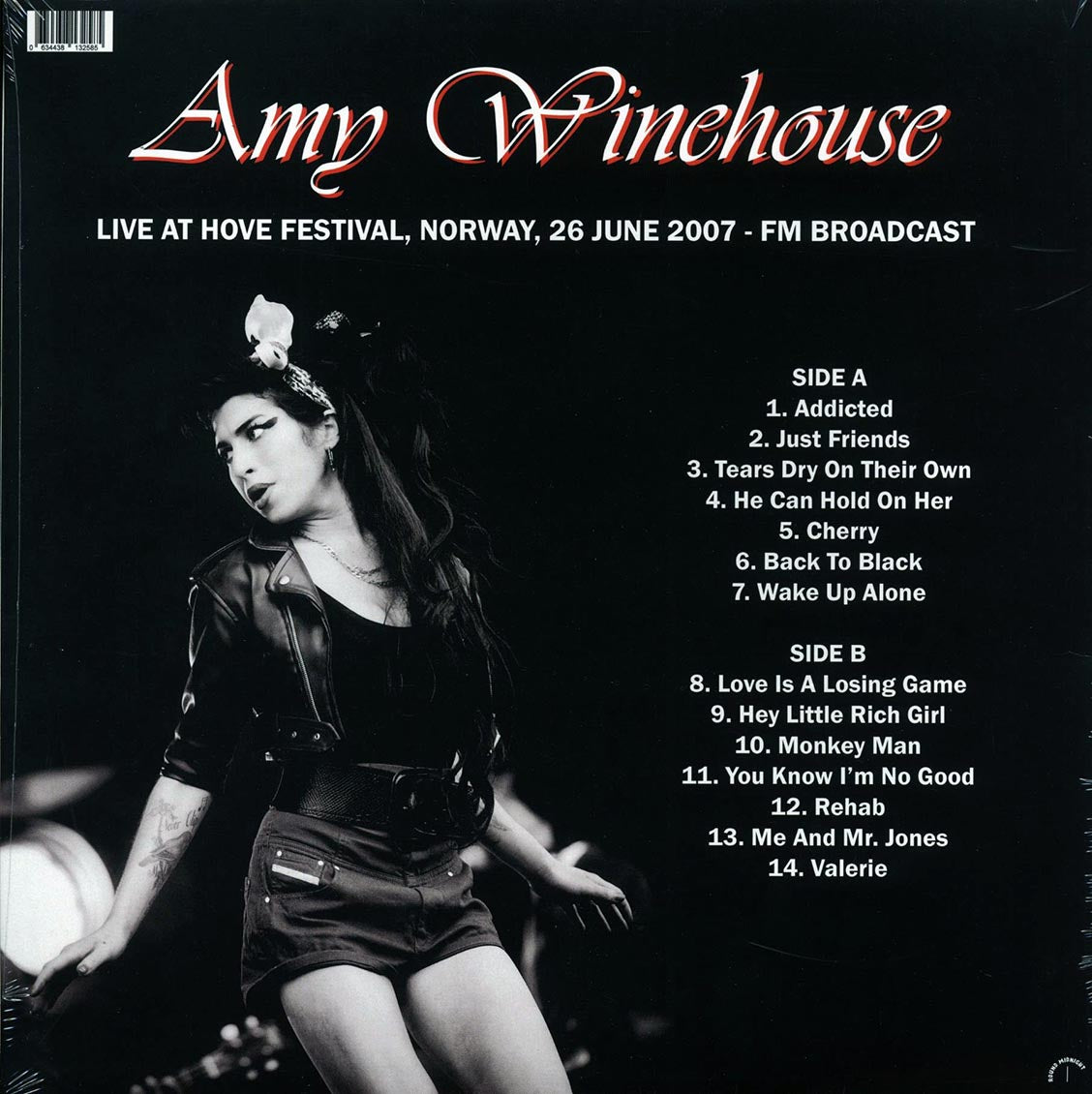 Amy Winehouse - Live At Hove Festival, Norway, 26 June 2007 FM Broadcast (ltd. 500 copies made)