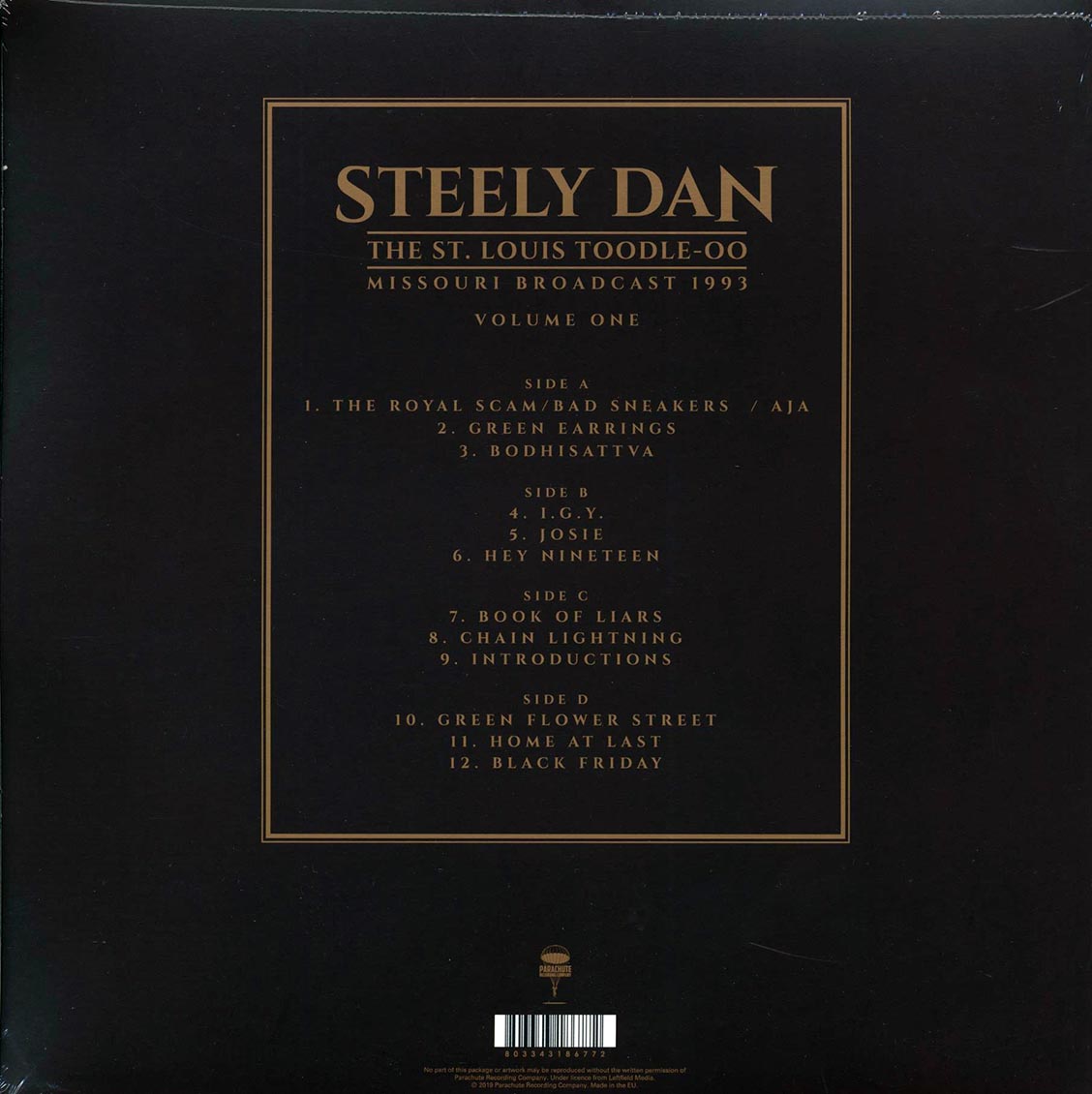 Steely Dan - The St. Louis Toodle-oo Volume 1: Missouri Broadcast 1993 (2xLP)
