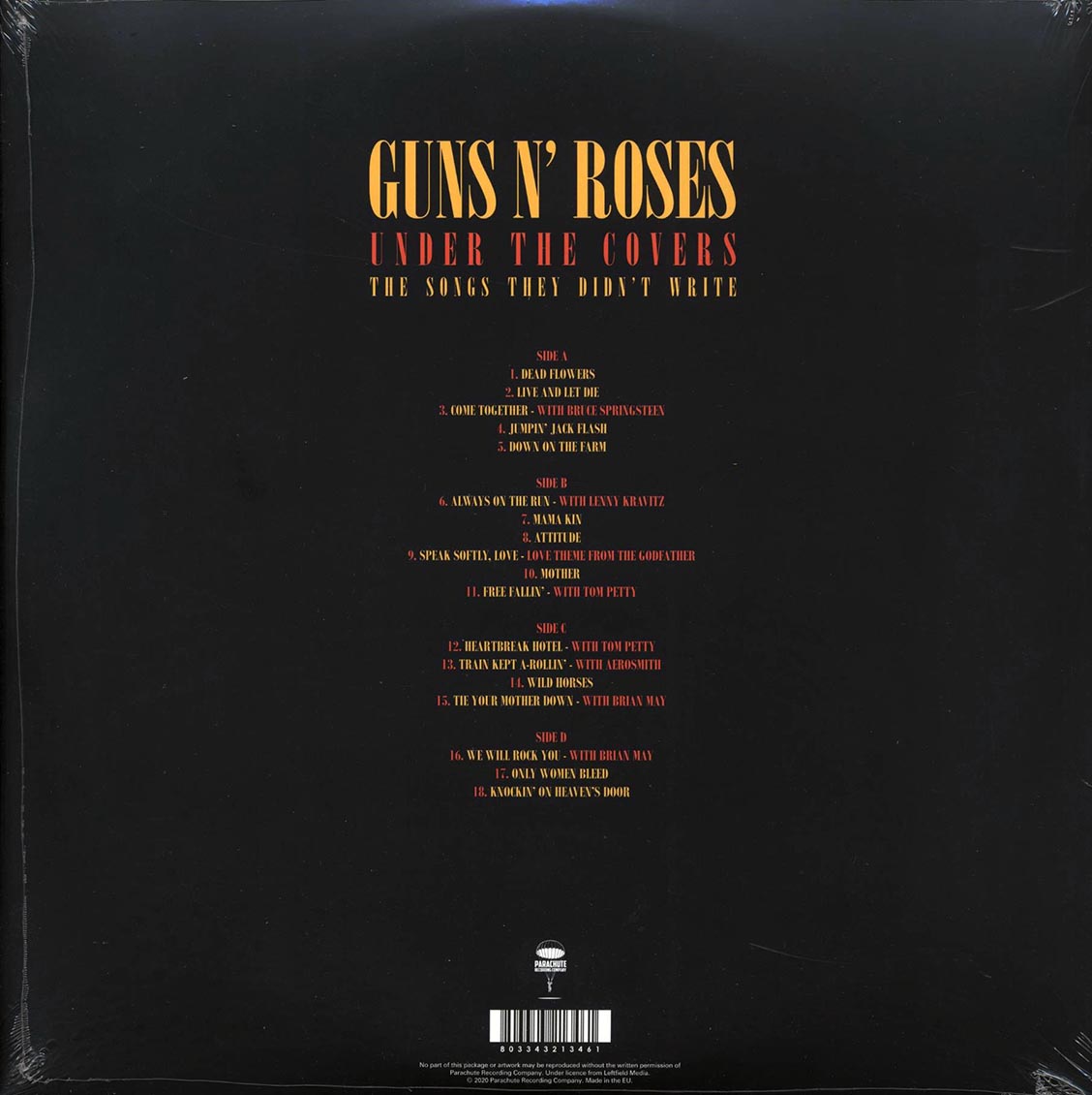 Guns N' Roses - Under The Covers: The Songs They Didn't Write (ltd. ed.) (2xLP) (clear vinyl)