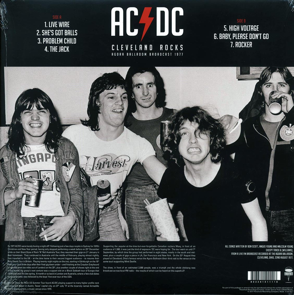 AC/DC - Cleveland Rocks: Agora Ballroom Broadcast 1977 (ltd. ed.) (deluxe edition (remastered))