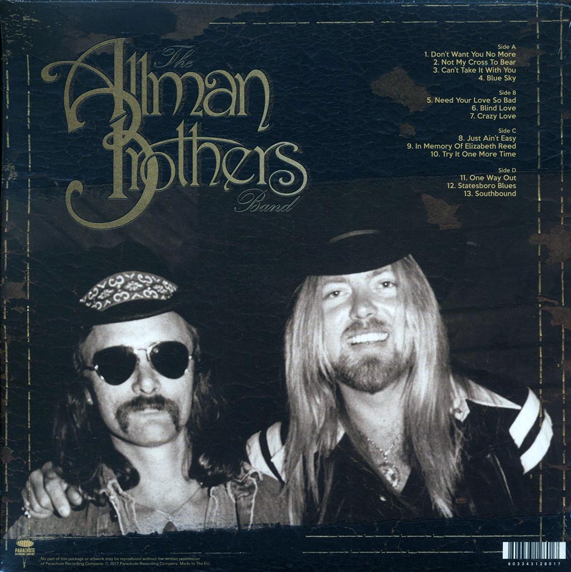 The Allman Brothers Band - Almost The Eighties Volume 1: Nassau Coliseum, Uniondale, NY December 30th, 1979 (ltd. 500 copies made) (2xLP)