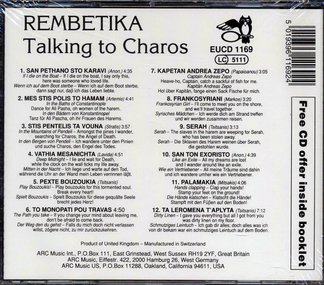 Rembetika - Talking To Charos