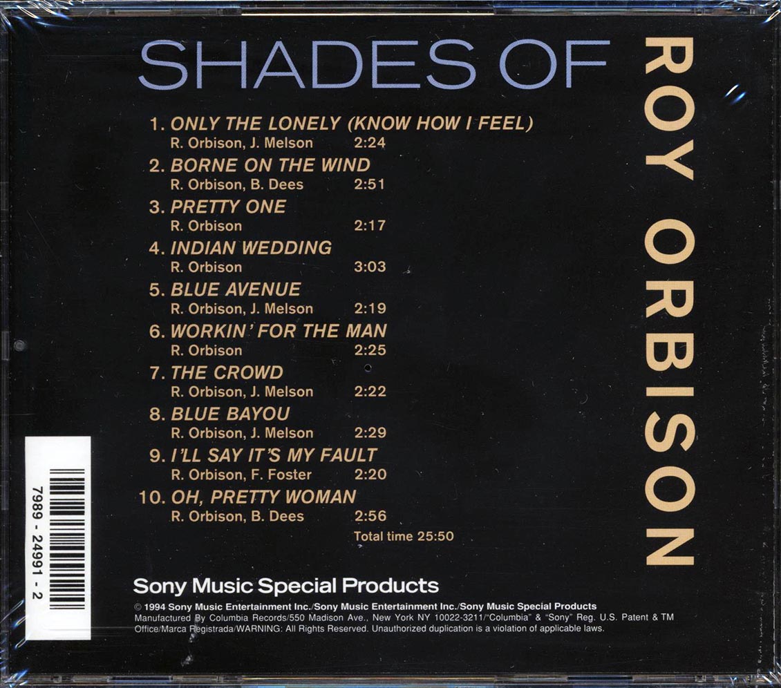 Roy Orbison - Shades Of Roy Orbison