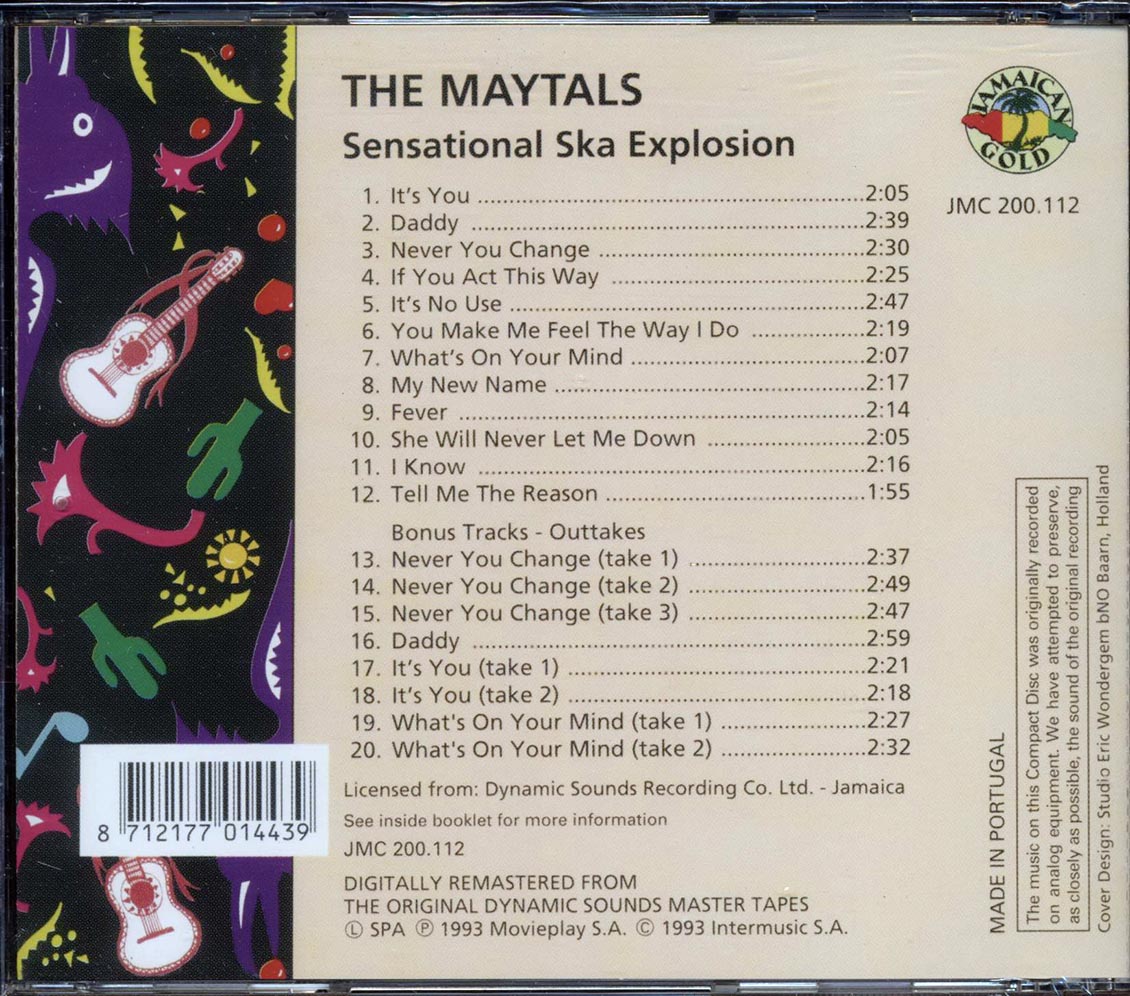 The Maytals - Sensational Ska Explosion
