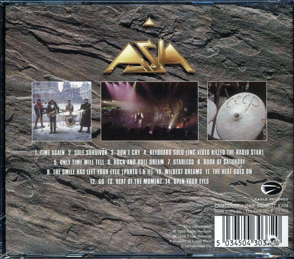 Asia - Live In Moscow 1990