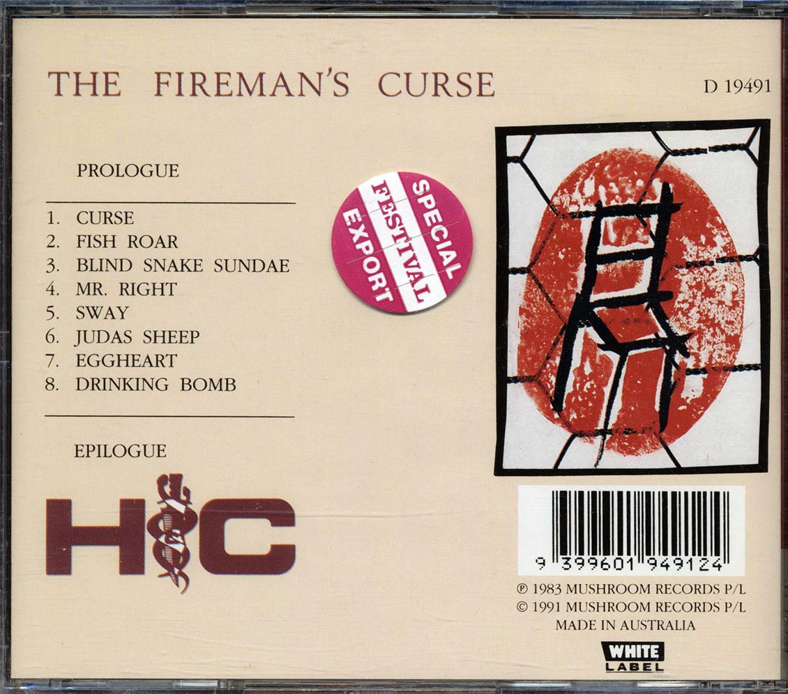 Hunters + Collectors - The Fireman's Curse