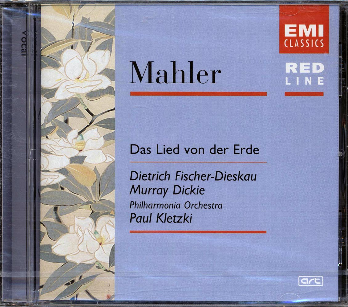 Mahler, Dietrich Fischer-Dieskau, Murray Dickie, Philarmonia Orchestra, Paul Kletzki - Das Lied Von Der Erde