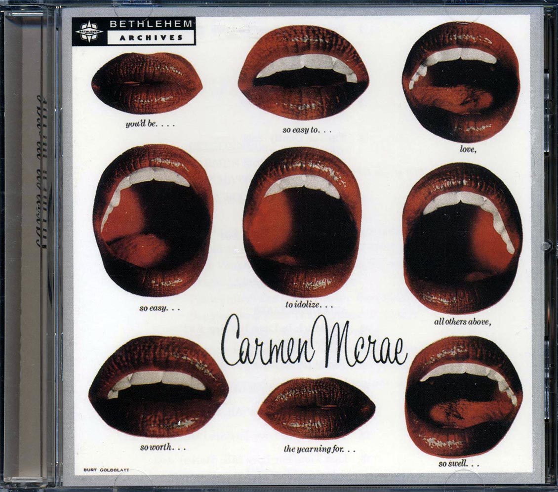 Carmen McRae, Mat Mathews Quartet, Tony Scott Quartet - Carmen McRae