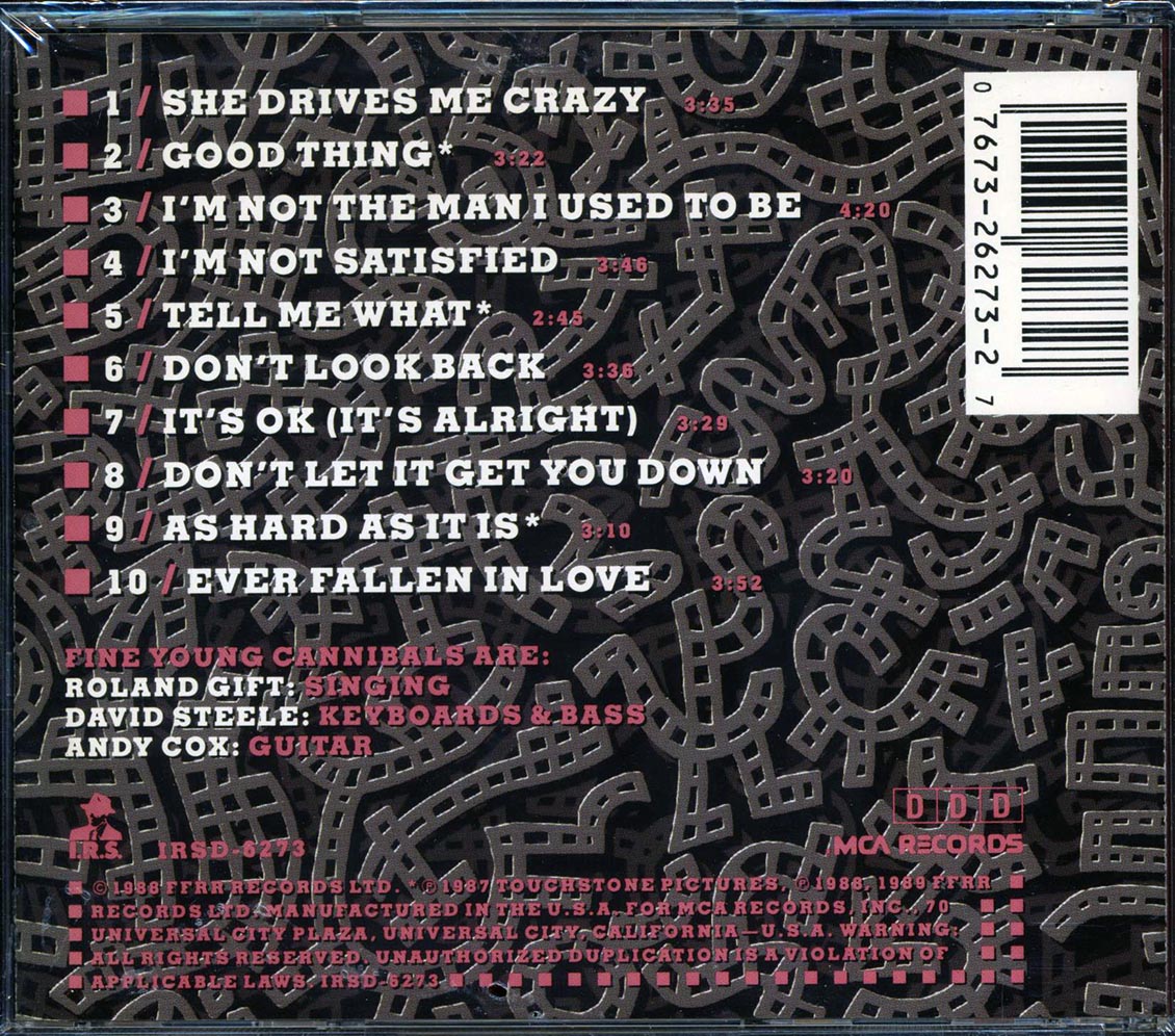 Fine Young Cannibals - The Raw & The Cooked