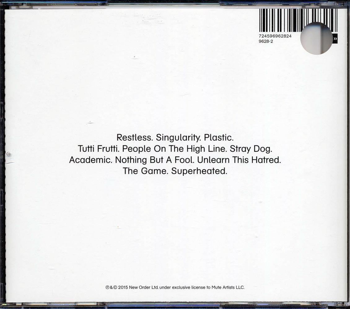New Order - Music Complete (marked/ltd stock)