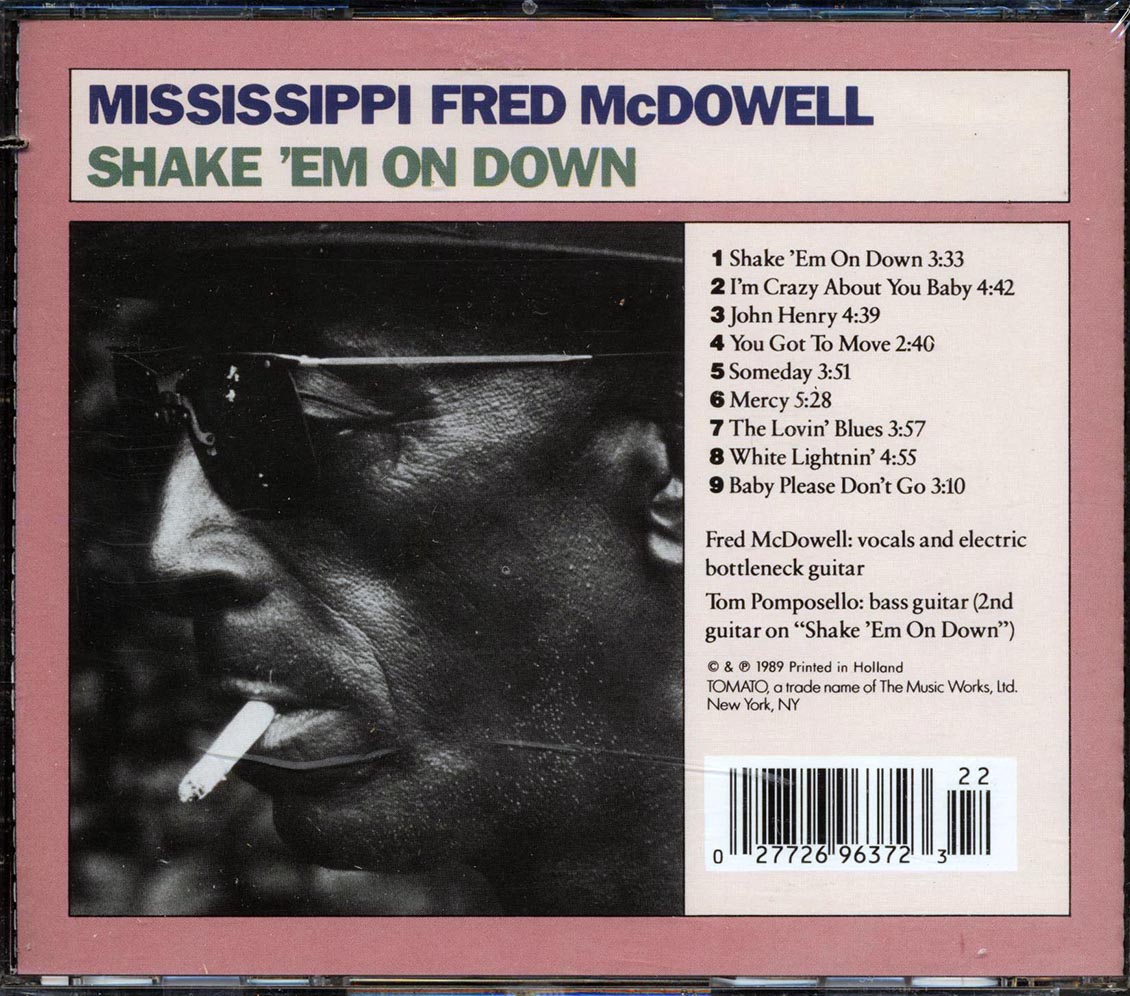 Mississippi Fred McDowell - Shake 'Em On Down