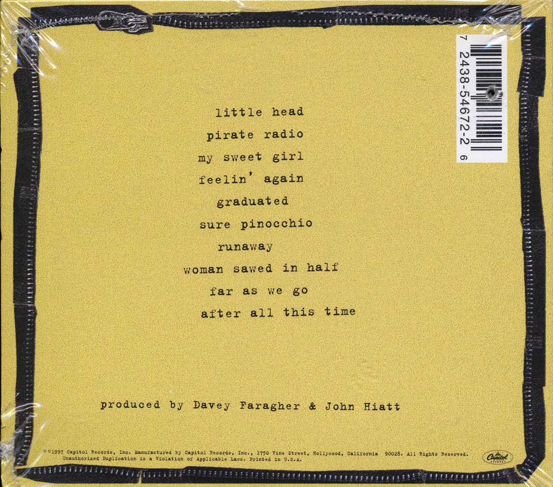 John Hiatt - Little Head (marked/ltd stock)