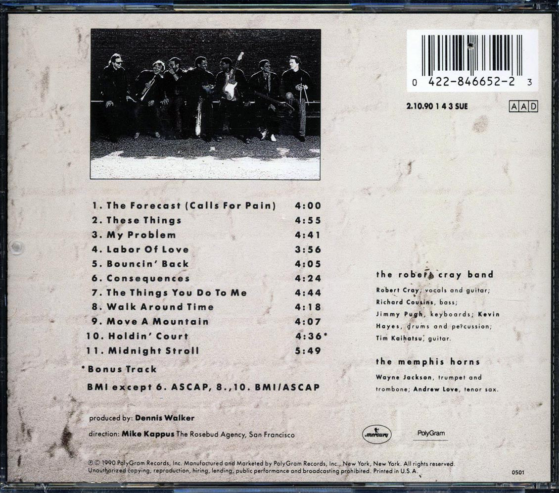 The Robert Cray Band - Midnight Stroll