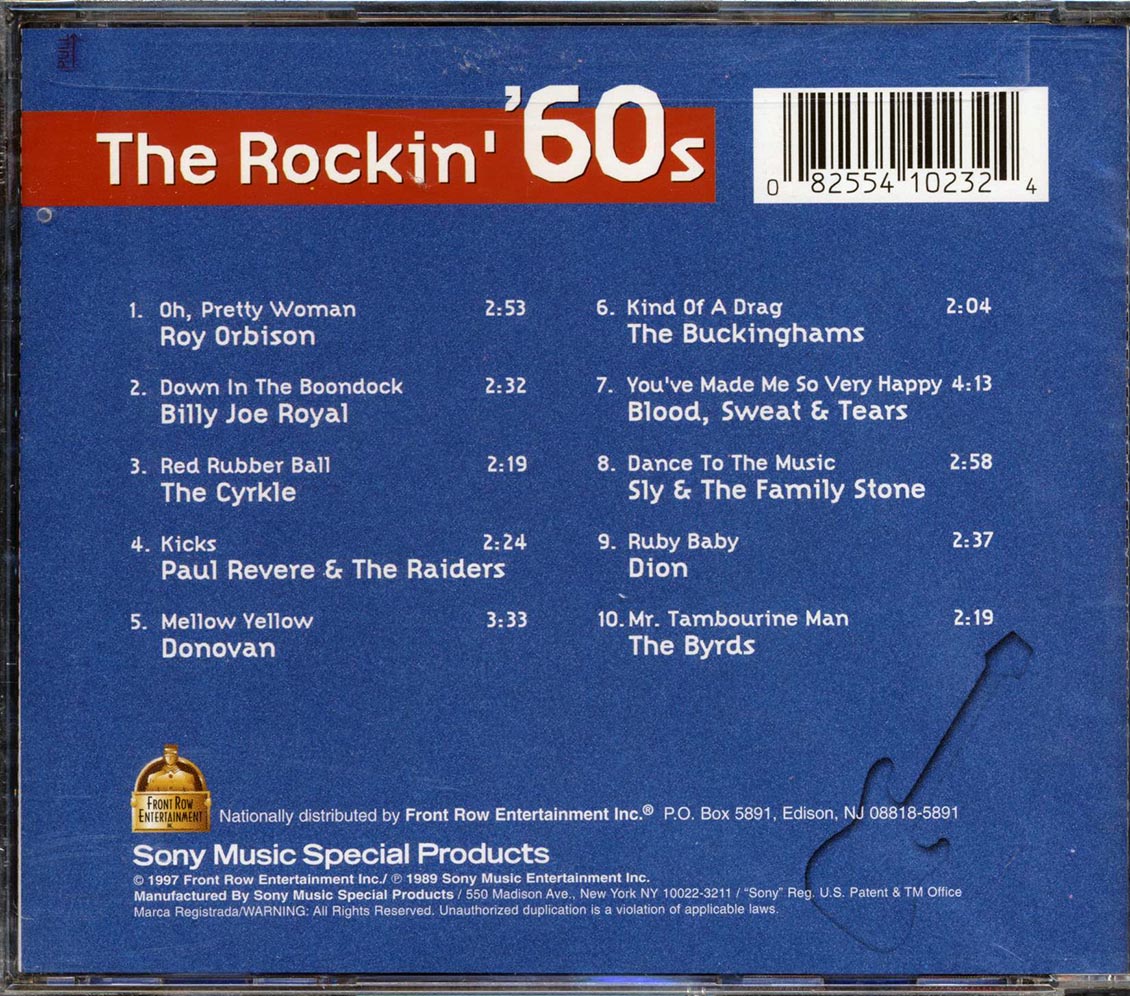 Roy Orbison, Billy Joe Royal, Paul Revere & The Raiders, Donovan, Etc. - The Rockin' 60's