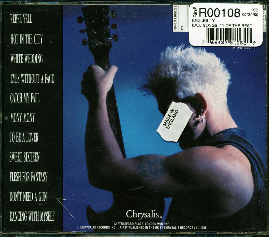 Billy Idol - Idol Songs: 11 Of The Best