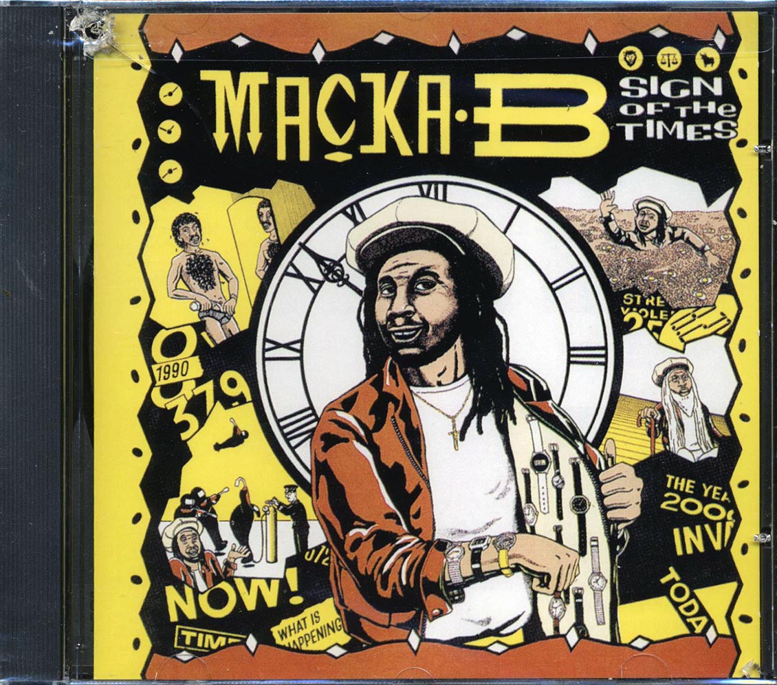 Macka B - Sign Of The Times + We've Had Enough (2 albums on 1 CD) (marked/ltd stock)