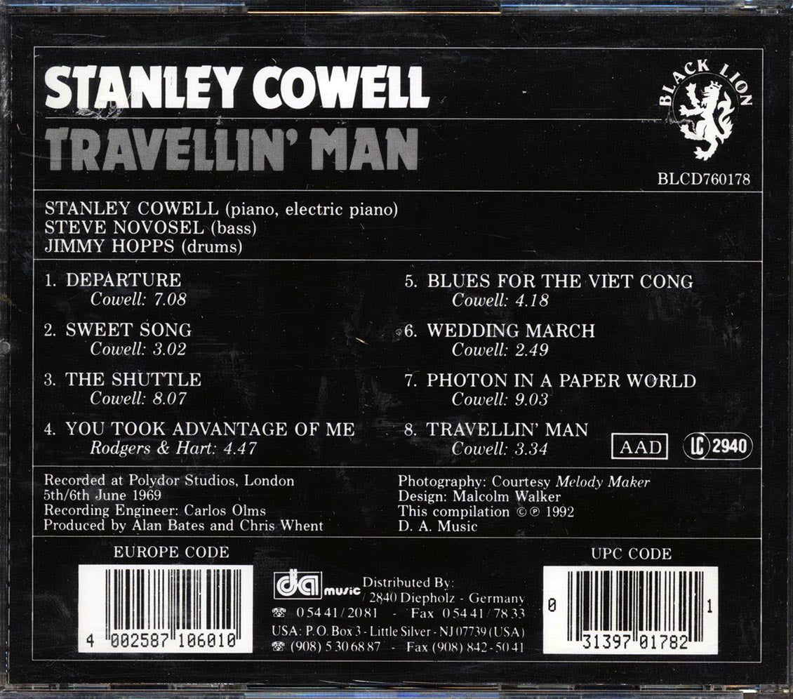 Stanley Cowell - Travellin'
