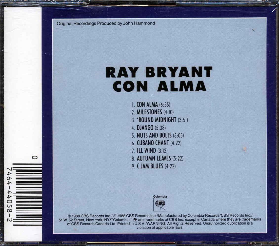 Ray Bryant - Con Alma
