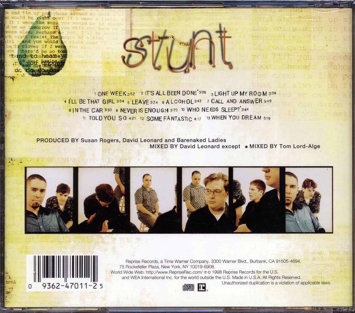 Barenaked Ladies - Stunt