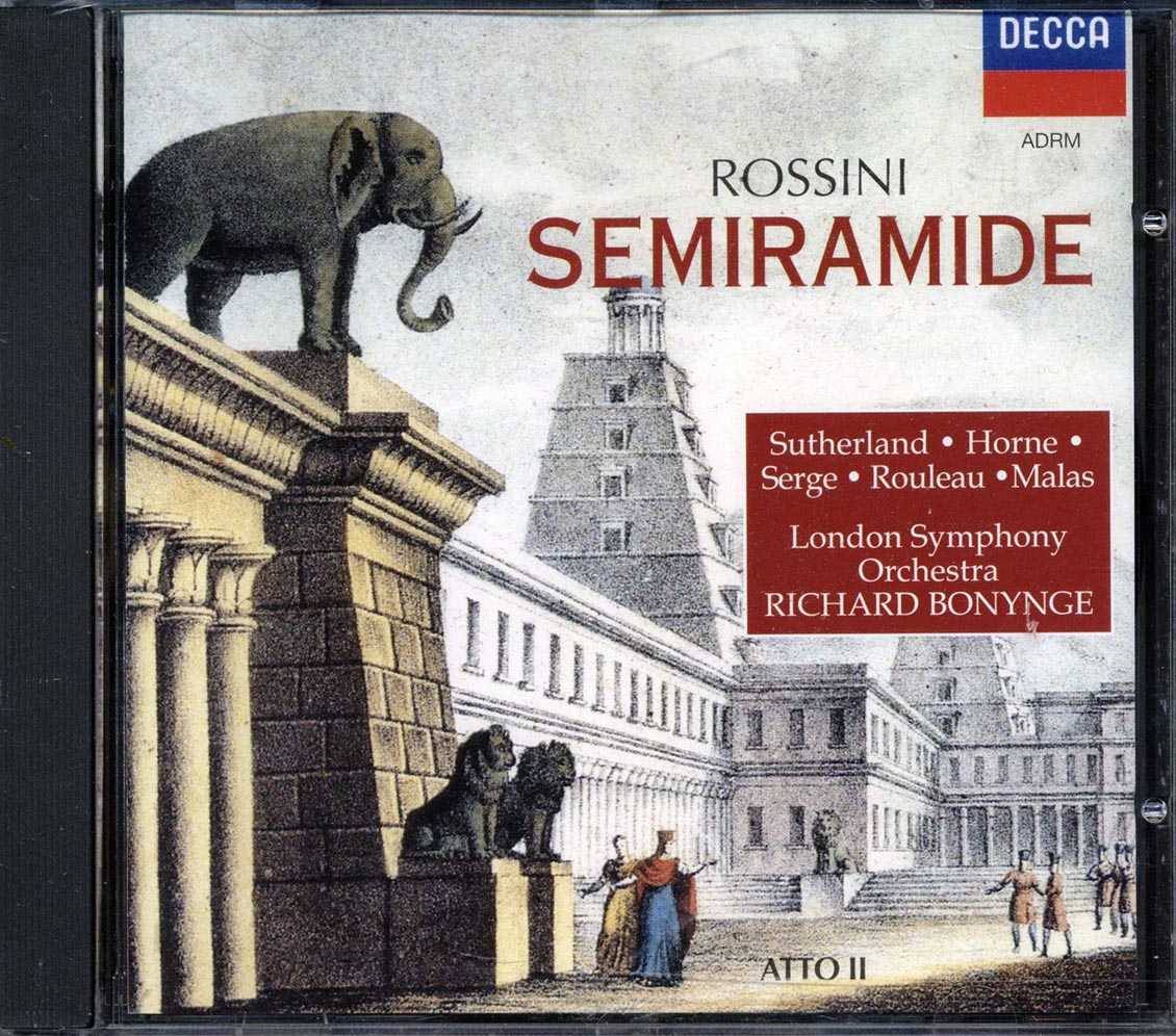 Rossini, Sutherland, Horne, Serge, Rouleau, Malas - Semiramide: Atto II