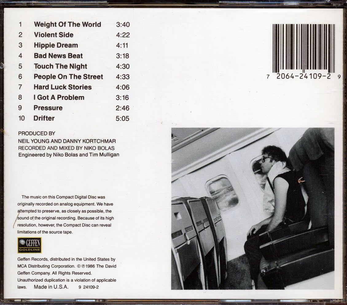 Neil Young - Landing On Water