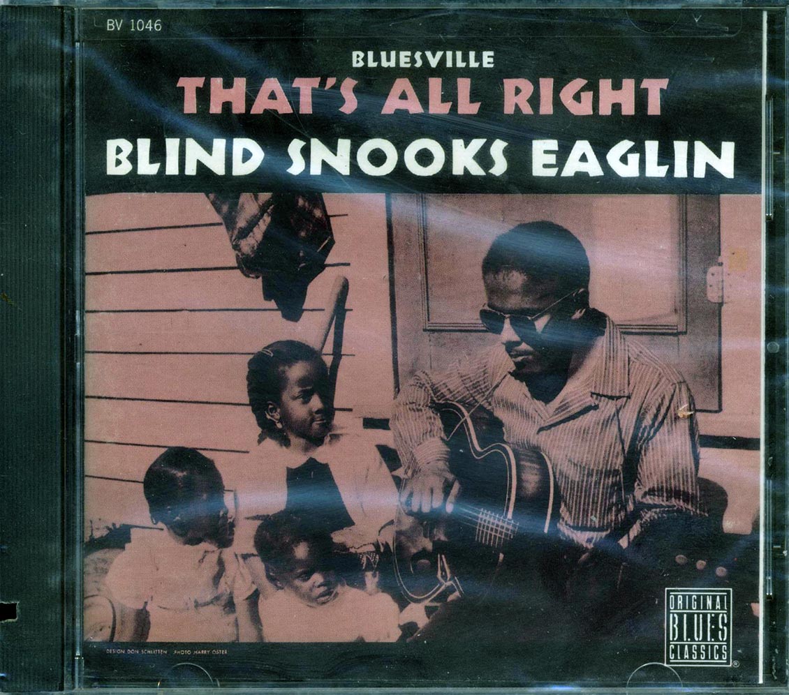 Blind Snooks Eaglin - That's All Right (marked/ltd stock)