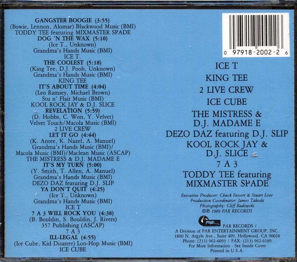 Ice-T, Toddy Tee, 2 Live Crew, Etc. - Prime Kuts Volume 2