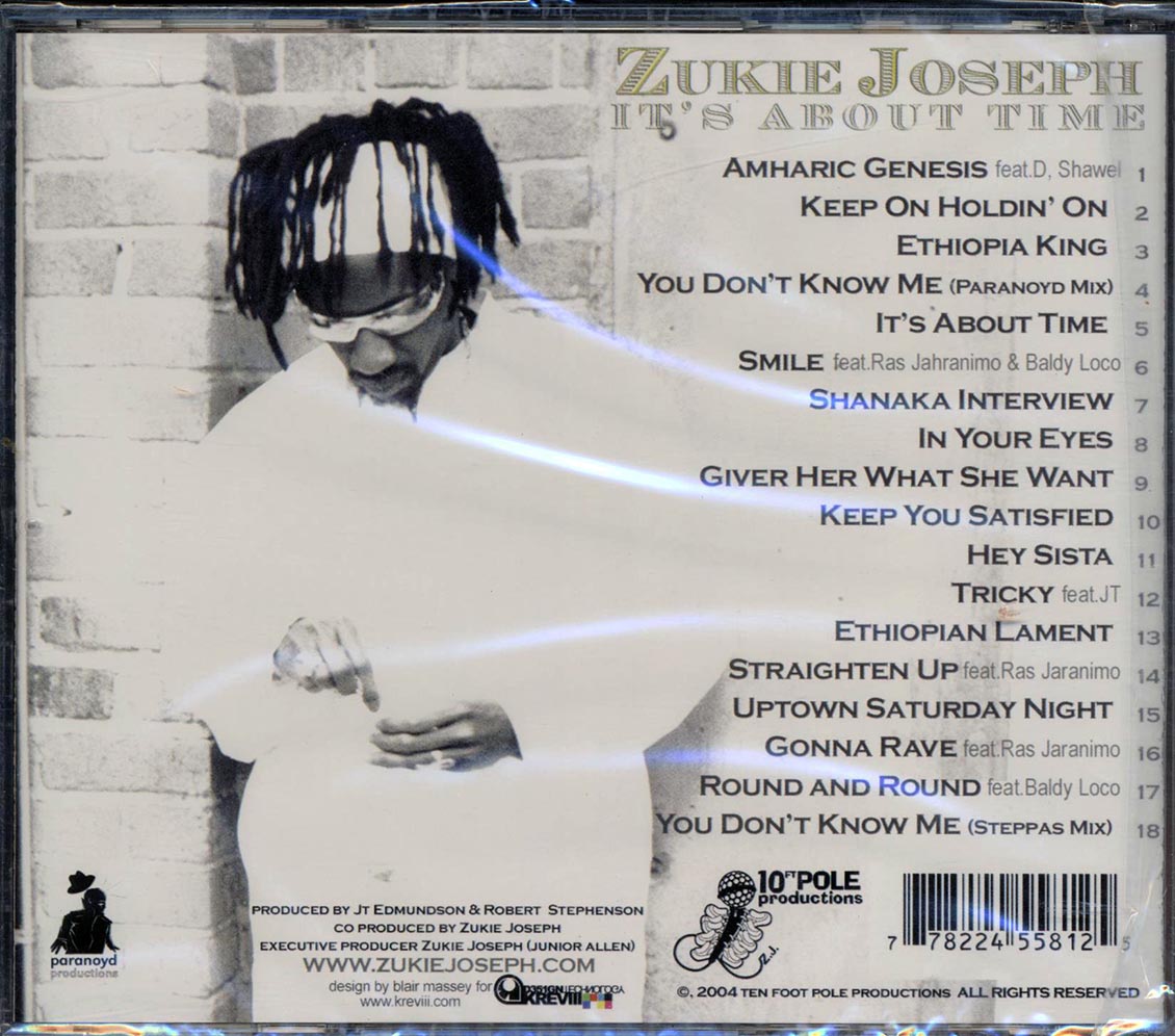 Zukie Joseph - It's About Time
