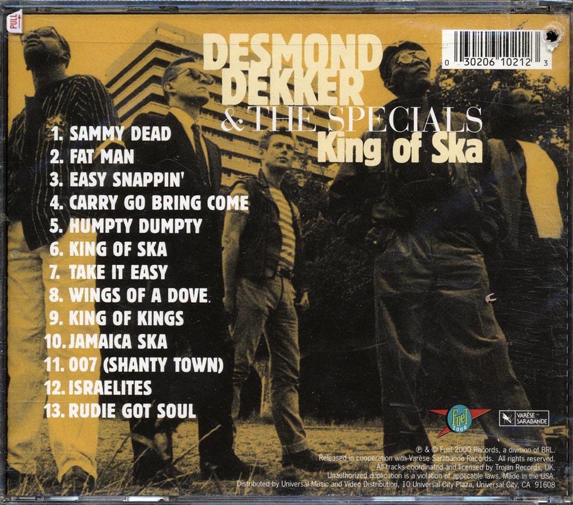 Desmond Dekker & The Specials - King Of Ska (marked/ltd stock)