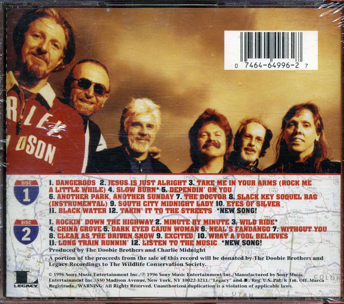 The Doobie Brothers - Rockin' Down The Highway: The Wildlife Concert (24 tracks) (2xCD) (incl. large booklet)