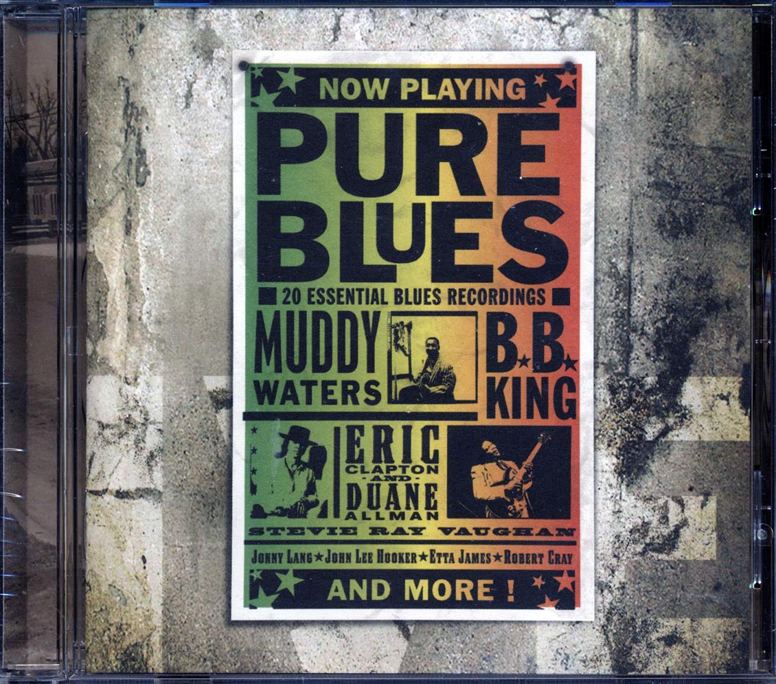 Eric Clapton, The Allman Brothers, Muddy Waters, Jimmy Reed, Etc. - Pure Blues (marked/ltd stock)