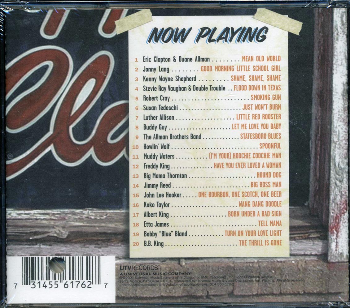 Eric Clapton, The Allman Brothers, Muddy Waters, Jimmy Reed, Etc. - Pure Blues (marked/ltd stock)