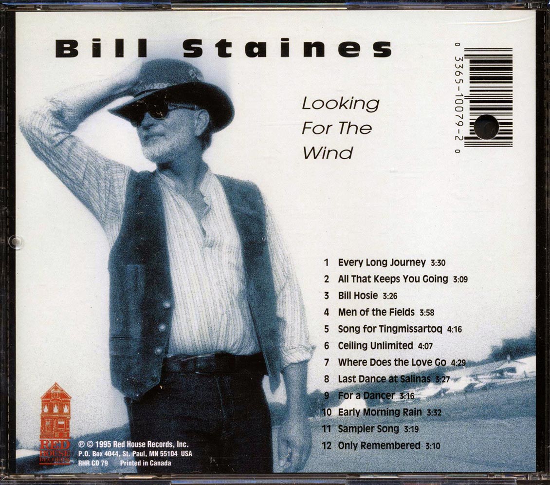 Bill Staines - Looking For The Wind (marked/ltd stock)