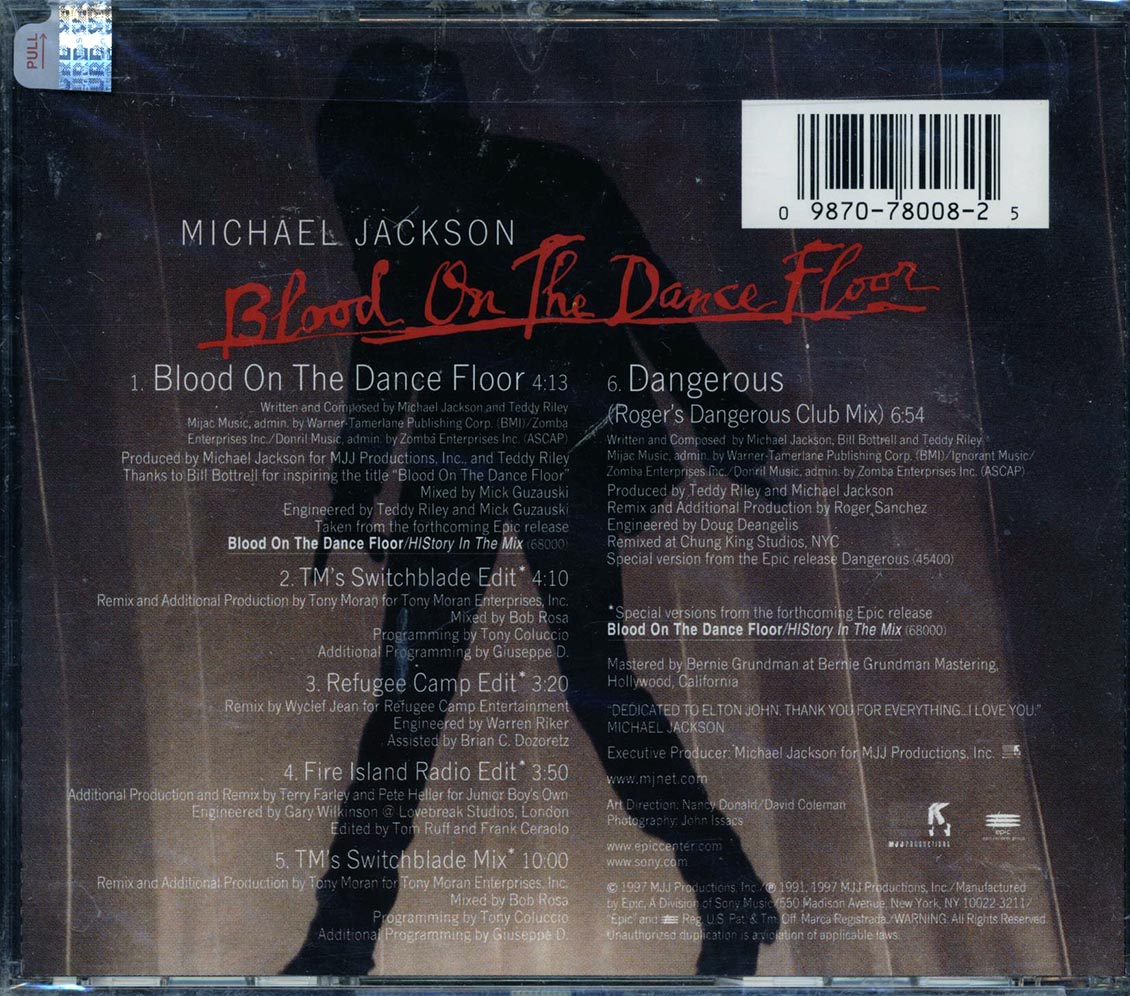 Michael Jackson - Blood On The Dance Floor